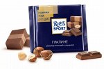 Ritter sport.&quot;Шоколадно- ореховый десерт&quot;. Шоколад молочный с начинкой 100 гр.1х13