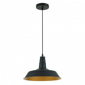 3378/1 PENDANT ODL17 317 черный, золотой Подвес E27 60W 220V KASL