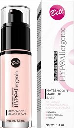 Bell Hypoallergenic База Под Макияж Выравнивающая И Матирующая Гипоаллергенная Mat&amp;smooth Make-up Base Ж Товар Тон 01
