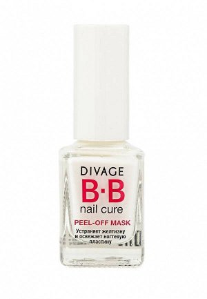 Divage NAIL CURE BB - Товар Маска для ногтей whitening nail peel-off mask