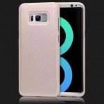 Чехол силикон искусственная кожа на телефон Samsung Galaxy