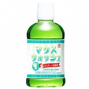 "Nissan FaFa" "Mouthwash peppermint" Средство для полоскания рта со вкусом перечной мяты 500 мл. 1/12