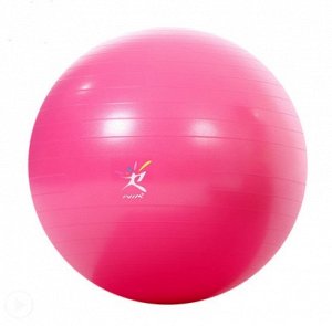 Розовый мяч для фитнеса 65 см