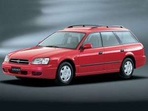 Ковры салонные Subaru Legacy/Lancaster/ B4 под МКПП (1998 - 2003) правый руль