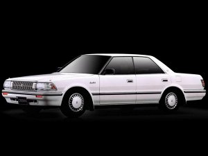 Ковры салонные Toyota Crown (S130) седан 2WD (1987 - 1990) правый руль