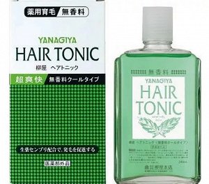 "Yanagiya" "Hair Tonic" Тоник для роста волос 240мл 1/18