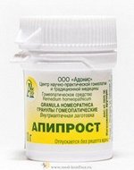 Гранулы гомеопатические &quot;Апипрост&quot;