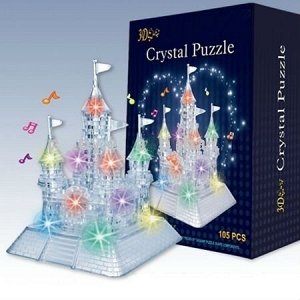 3D Crystal Pazzle Замок