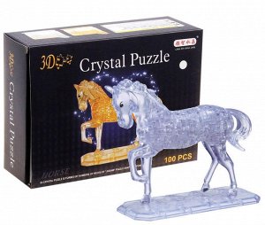 3D Crystal Pazzle Лошадь