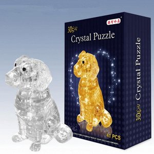 3D Crystal Pazzle Собака
