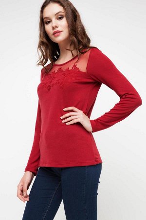 Футболка %67 polyester %33 viskoz Modelin lleri: Boy: 1,74 Gs: 85 Bel: 61 Basen: 90
Numune Bedeni: S