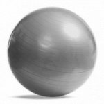 Мяч для фитнеса &quot;ФИТБОЛ-65&quot; Рd65см(рост150-170см) Серебристый