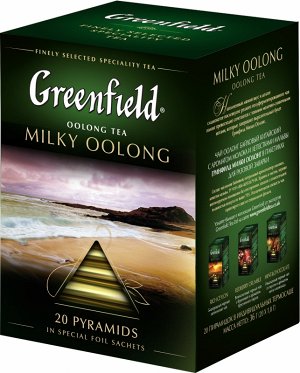 Чай Гринфилд в пирамидках Milky Oolong 20 пак
