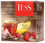 Чай Тесс пирамида Banana split  1.8 г 1/20шт