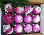 Набор стеклянных шаров
