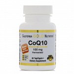 California Gold Nutrition, CoQ10, 100 мг