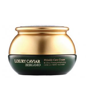 BERGAMO Luxury Caviar Wrinkle Омолаживающий крем с экстрактом черной икры 50ml