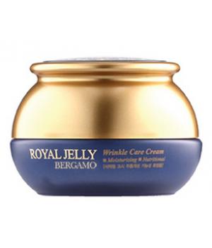 Bergamo Крем для лица омолаживающий с маточным молочком Cream Royal Jelly Wrinkle Care, 50 гр