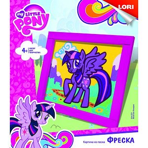 Набор ДТ Фреска Картина из песка Hasbro My Little Pony Веселая Искорка Кпп-001 Lori