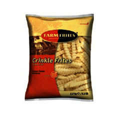 Картофель фри волнистый, 12mm /Сrinkle Frites, Фарм Фритес, 2500 г, (5)