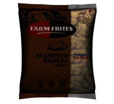 Картофельные дольки, со специями/Seasoned Wedges, Фарм Фритес, 2500 г, (4)