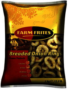 Луковые кольца/Onion rings, Фарм Фритес, 1000 г, (6)