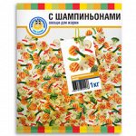 Овощи для жарки с шампиньонами, Планета Витаминов, 1000 г, (10)