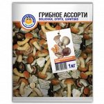 Ассорти грибное, Планета Витаминов, 1000 г, (6)