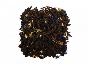 чай В состав этого чая входит: смесь классических сортов чёрного чая, лист земляники и василёк, ароматические масла.