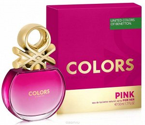 Benetton Colors Pink Ж Товар Туалетная вода 50 мл