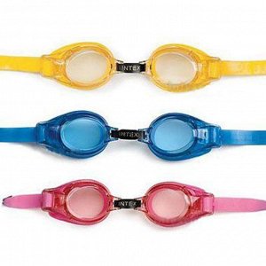 INTEX Очки для плавания Junior 3 цвета 3-8 лет 55601
