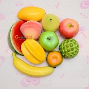 игрушечные фрукты