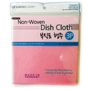 SB "DISHCLOTH" Салфетка д/кухни универс. №019 вискоза и полиэстер "Non woven" (40см?38см) 3шт/160шт/