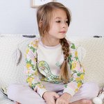 Пижама для девочки, сиреневый