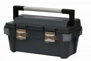 Ящик для инструментов пластиковый, с алюминиевой ручкой 500х275х265 мм