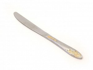 Нож столовый SWISS LINE SL-03K, нерж. сталь, золото