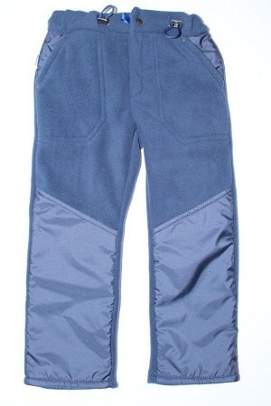 Синий Элегантные флисовые брюки отлично подойдут ребенку любого возраста как для ежедневных активных прогулок на свежем воздухе , так и для пребывания в помещении, например, детского сада. Брюки являю