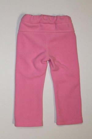 Розовый Элегантные флисовые брюки отлично подойдут ребенку любого возраста как для ежедневных активных прогулок на свежем воздухе , так и для пребывания в помещении, например, детского сада. Брюки явл