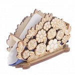 Салфетница &quot;Цветы&quot; 15х10х5,5 см (СД 00-34) 2761285