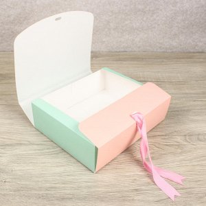 Коробка сборная для сладкого 11,5 х 11,5 х 5 см