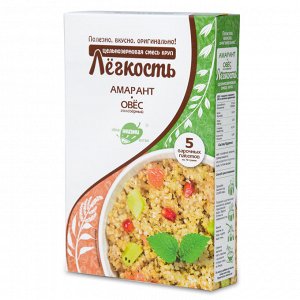 "Легкость" Крупяная смесь овса и амаранта, 350 г