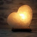 Солевая лампа &quot;Сердце&quot; малое 1,5-2 кг