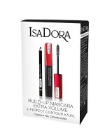 Набор подарочный: Тушь&quot;Build-up Extra Volume&quot;+Карандаш д/век &quot;Perfect Kajal&quot; IsaDora 12мл.+1.3гр. НОВИНКА!