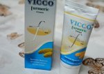 Гель-пенка для умывания с куркумой Турмерик фом 15гр (Vicco Turmeric Cream with Foam Base)