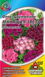 Флокс Манящая звезда, Друммонда* 0,05 г ХИТ х3