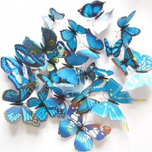 Бабочки интерьерные BLUE
