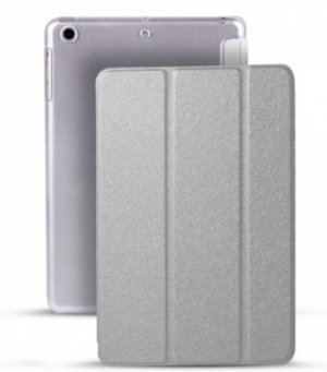 Ультратонкий магнитный чехол для Apple iPad цвет: СЕРЕБРО