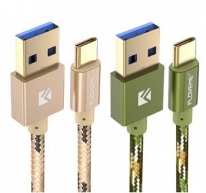 USB-кабель TYPE-C цвет: РОЗОВЫЙ