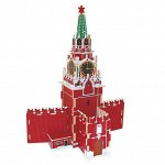Пазл деревянный 3D. Кремль. Спасская башня.