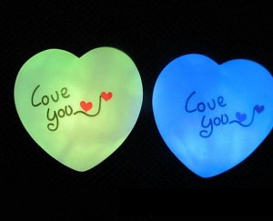 Ночник - светильник светодиодный вид: LOVE YOU